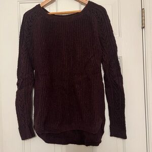 Women's Burgundy Sweater